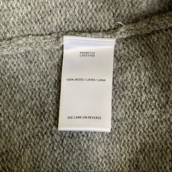 BCBG Max Azria Back Zipper Wool Sweater - size S - Picture 10 of 11